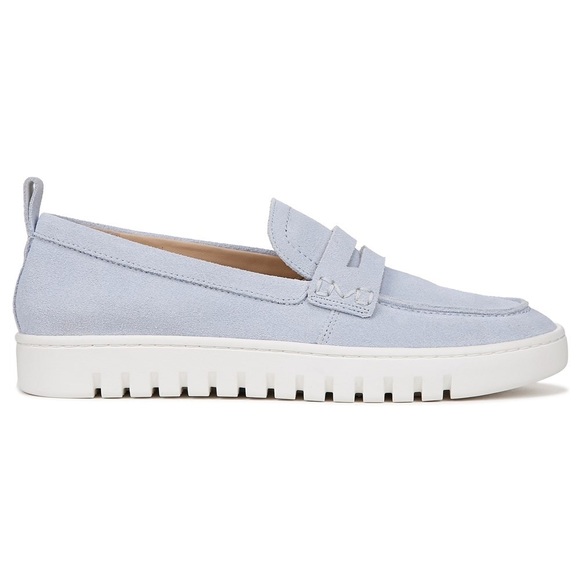Vionic Women's Uptown Slip On Penny
Loafer Powder Blue Genuine Suede Size 10 - Picture 2 of 7